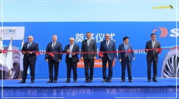 انطلاق مشروع عملاق.. محافظ السويس يشهد وضع حجر الأساس لمصنع سايلون الصينية لإطارات السيارات تفاصيل استثمار المستقبل 1